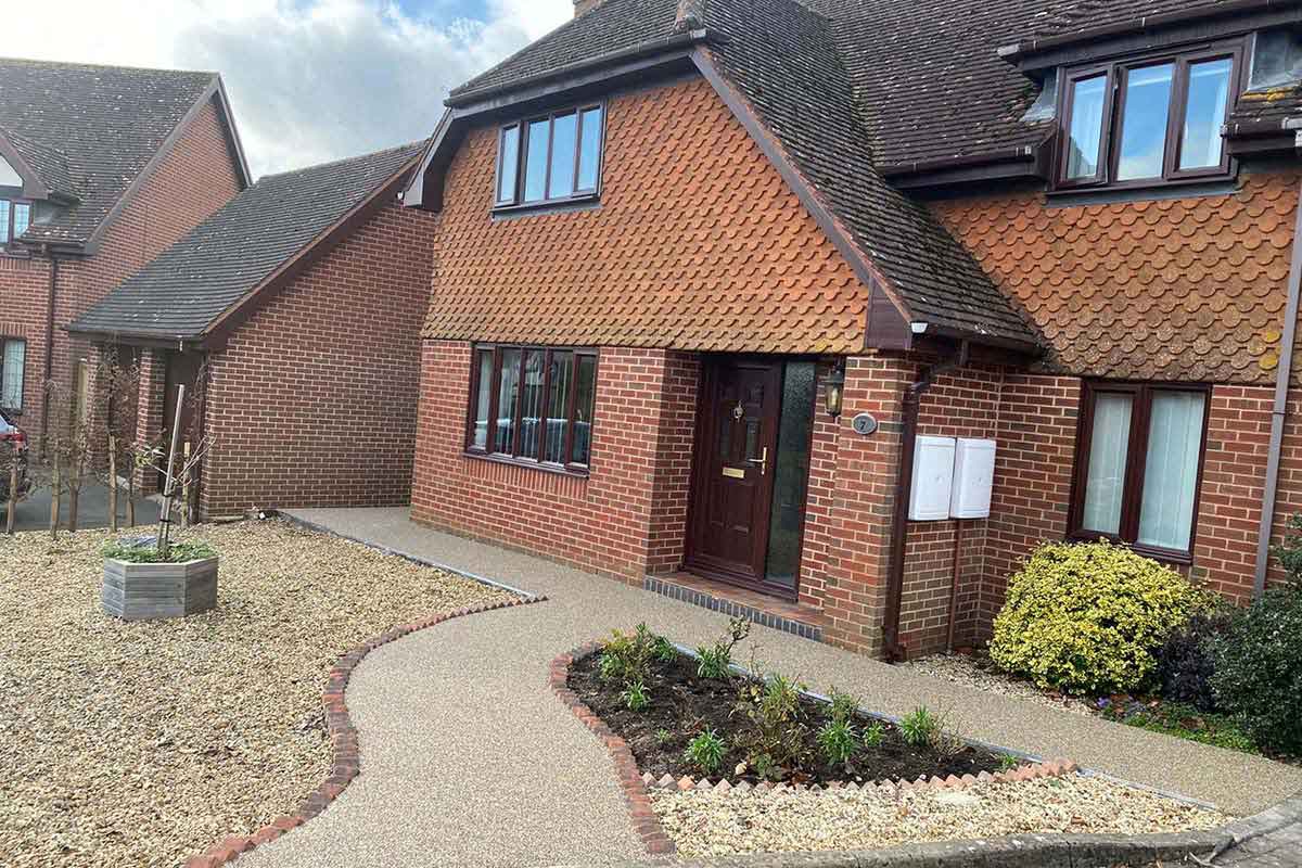 Resin Bound Footpath