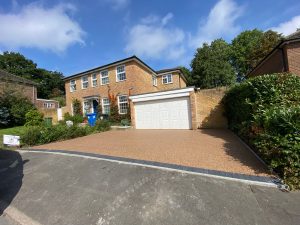Resin driveway
